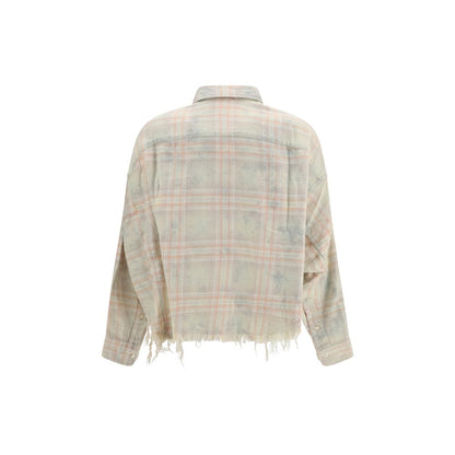 R13 Beige Cotton Shirt