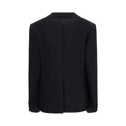 Fendi Black Mohair Blazer