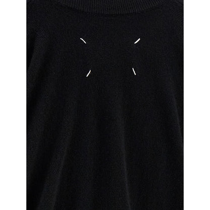 Maison Margiela Black Virgin Wool Cardigan