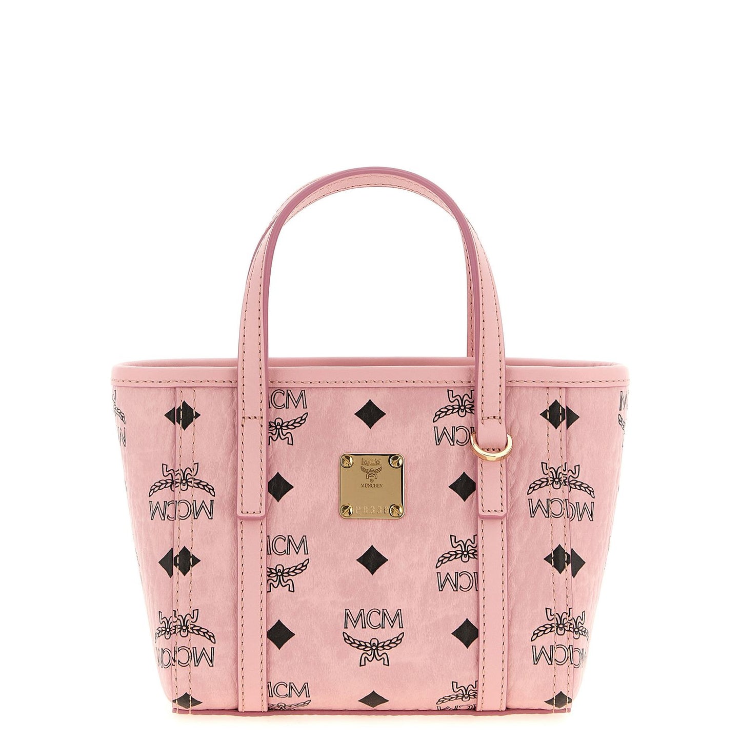 MCM Multicolor Polyethylene Tote Bag