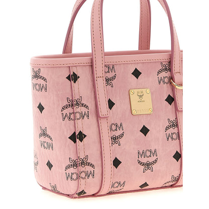MCM Multicolor Polyethylene Tote Bag