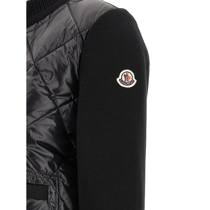 Moncler Black Polyamide Cardigan