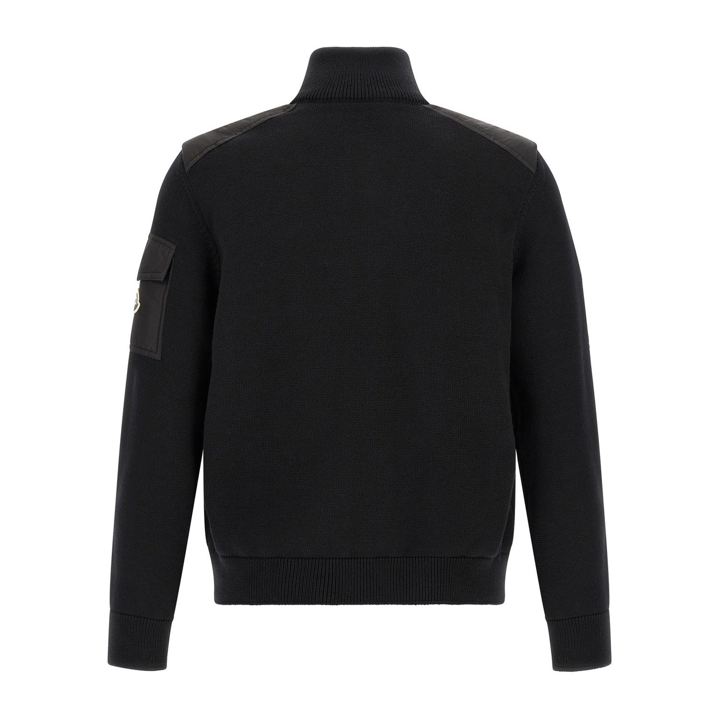 Moncler Black Polyamide Cardigan