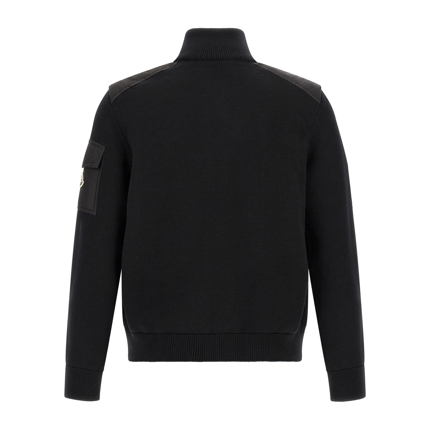 Moncler Black Polyamide Cardigan
