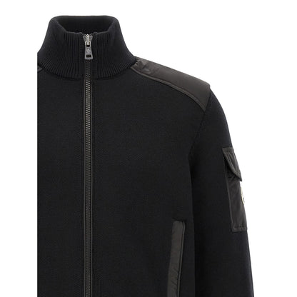 Moncler Black Polyamide Cardigan