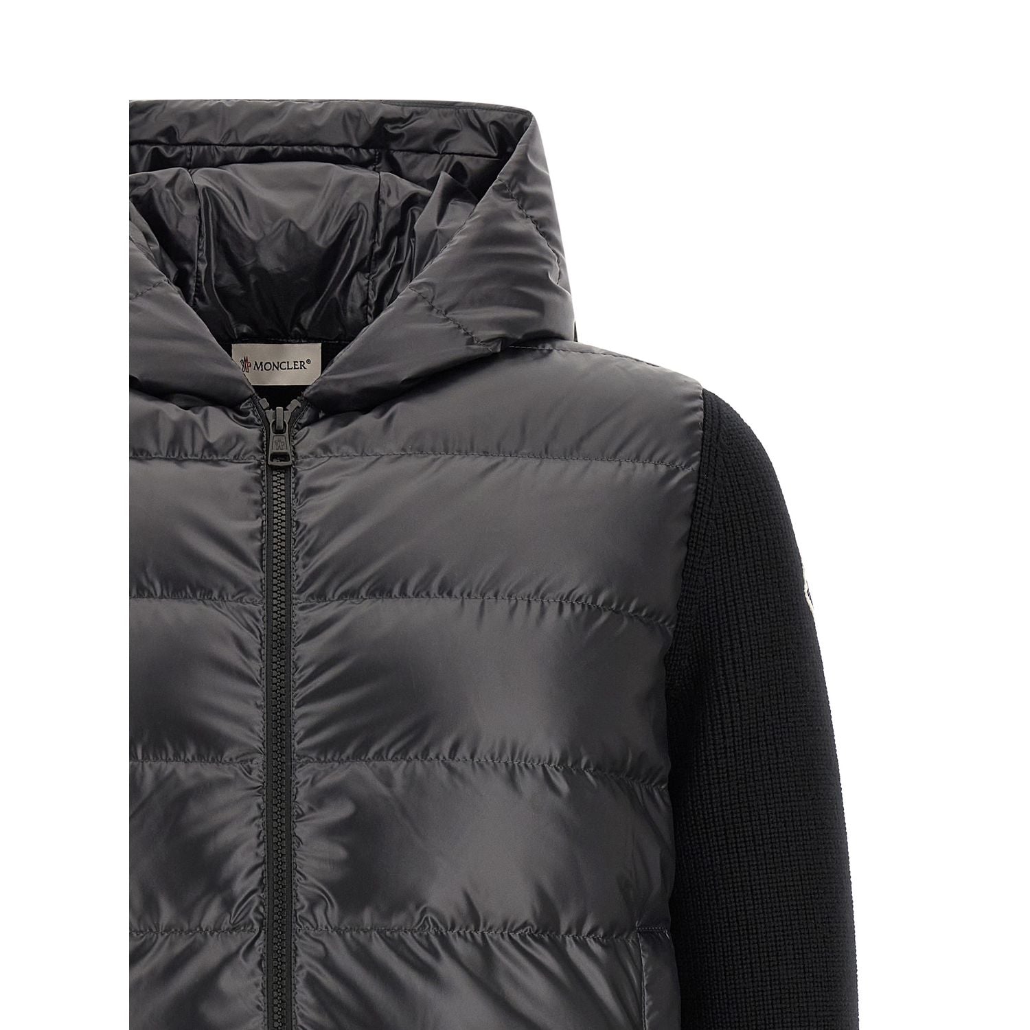 Moncler Black Polyester Cardigan