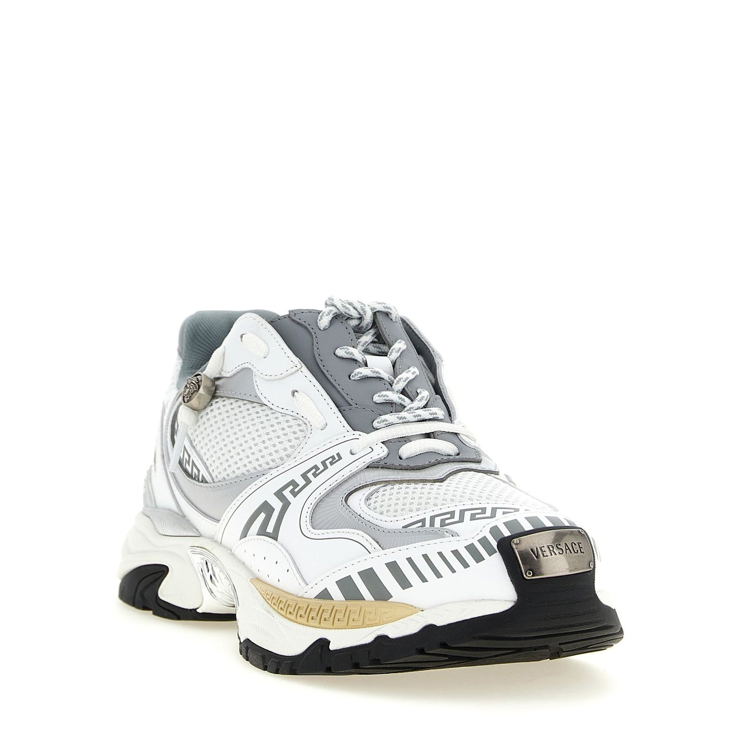 Versace Multicolor Calfskin Chunky Sneakers