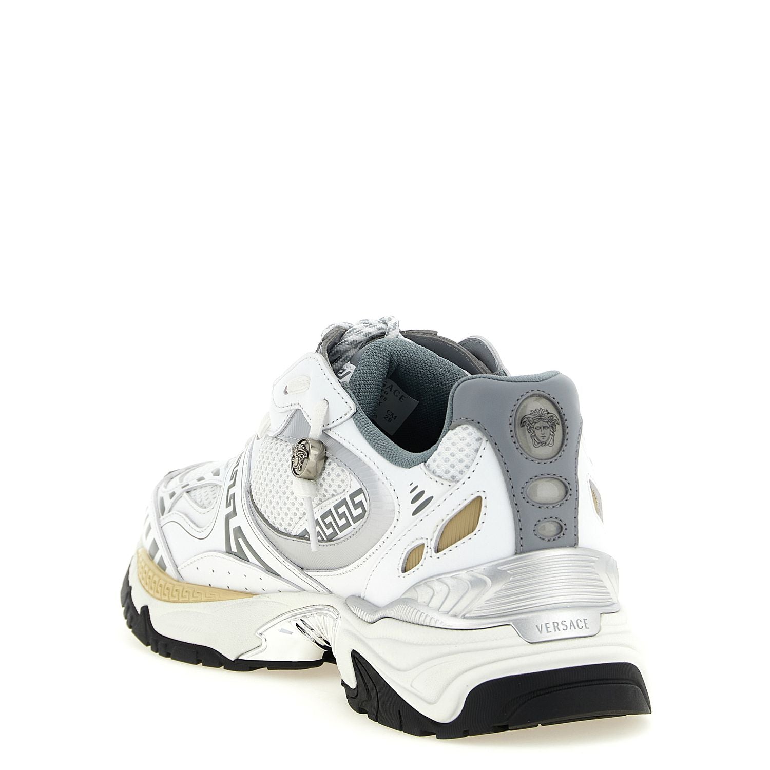 Versace Multicolor Calfskin Chunky Sneakers