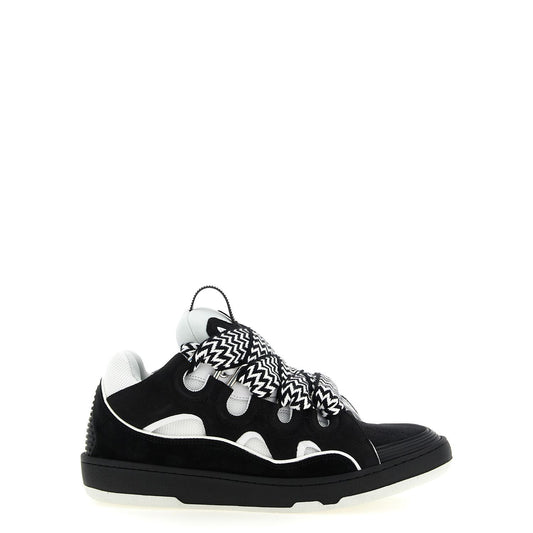 Lanvin Bicolor Calfskin Chunky Sneakers