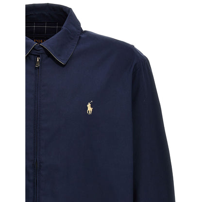 Polo Ralph Lauren Blue Polyester Full-Length Jacket