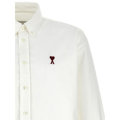 Ami Paris Multicolor Cotton Blouse