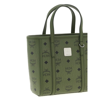MCM Bicolor Polyethylene Tote Bag