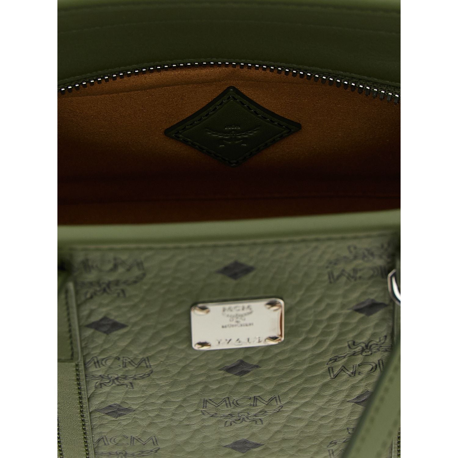 MCM Bicolor Polyethylene Tote Bag