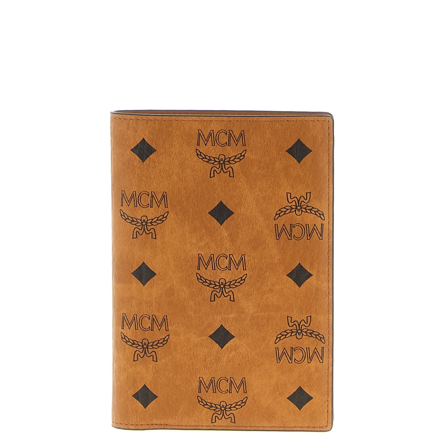 MCM Brown Polyethylene Wallet