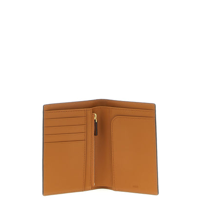 MCM Brown Polyethylene Wallet
