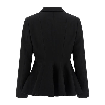 Fendi Black Virgin Wool Blazer