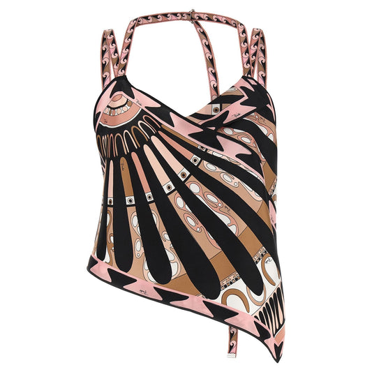 Emilio Pucci Multicolor Silk Blouse