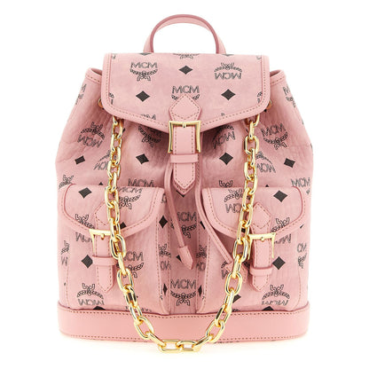MCM Multicolor Polyethylene Backpack