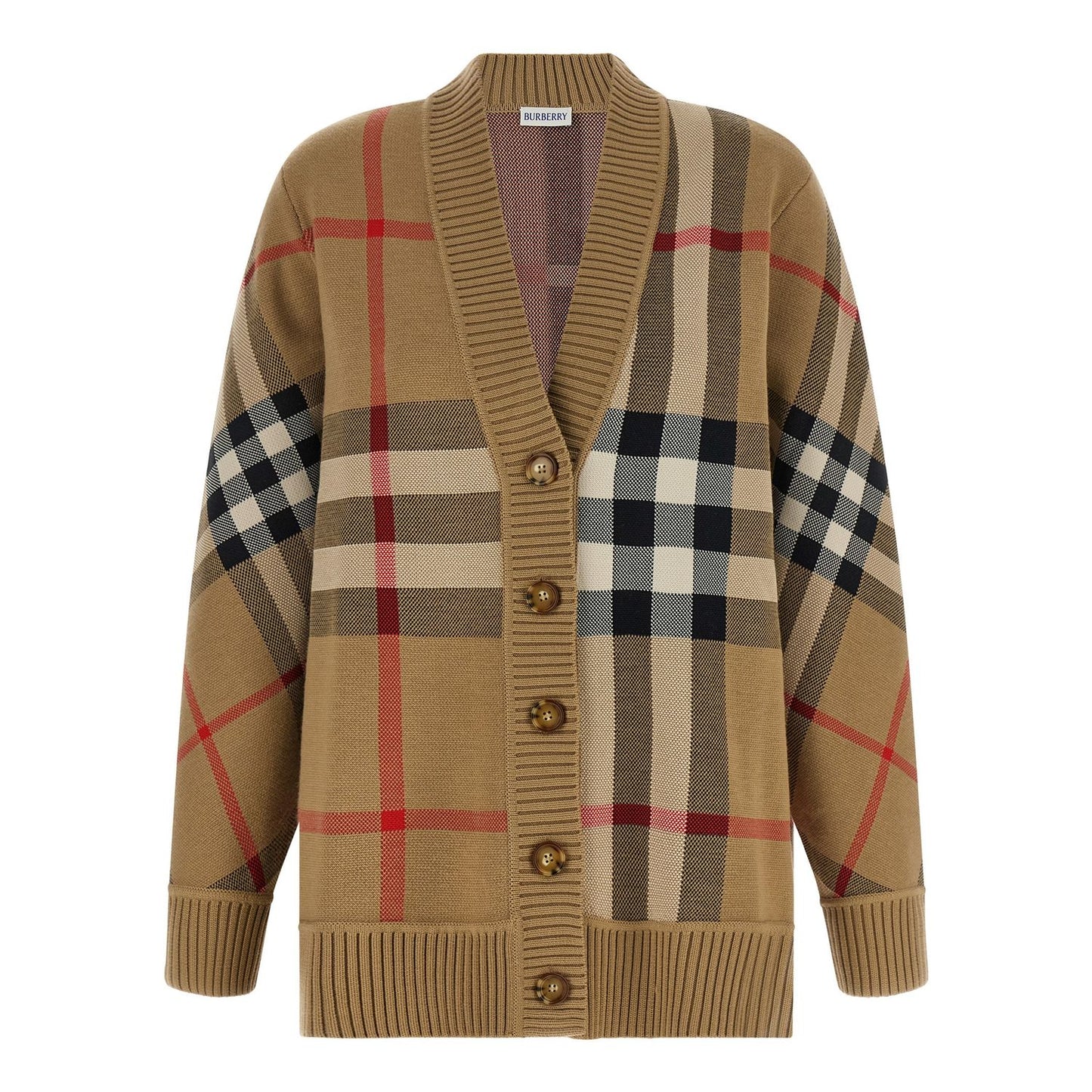 Burberry Beige Polyester Cardigan