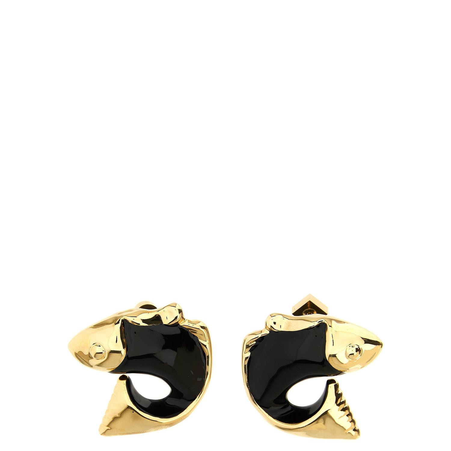 Jacquemus Black Copper Earrings