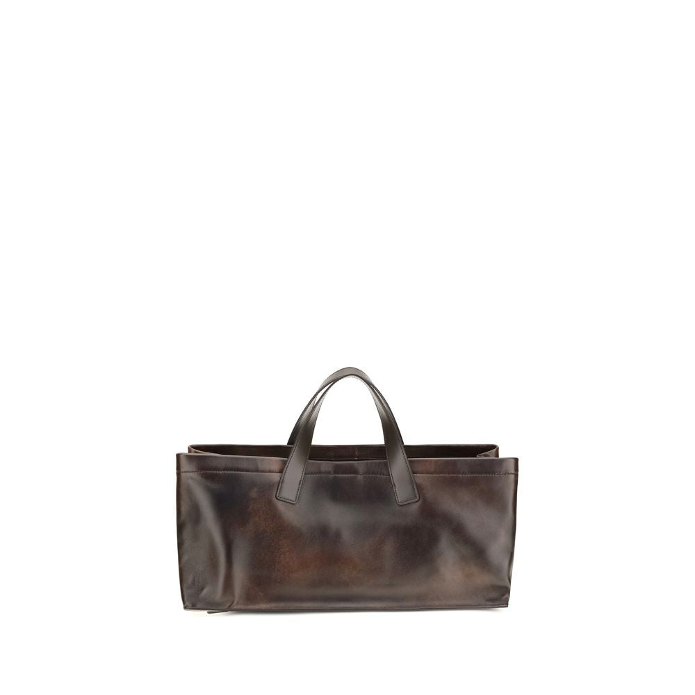 Staud Brown Lamb Ovis Aries Handbag