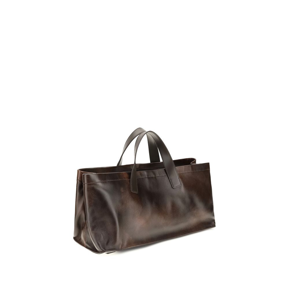 Staud Brown Lamb Ovis Aries Handbag