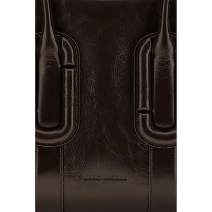 Marc Jacobs Brown Calf Leather Bos Taurus Handbag