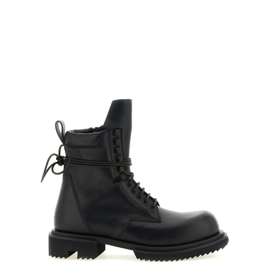 Rick Owens Black Calfskin Chelsea Boots
