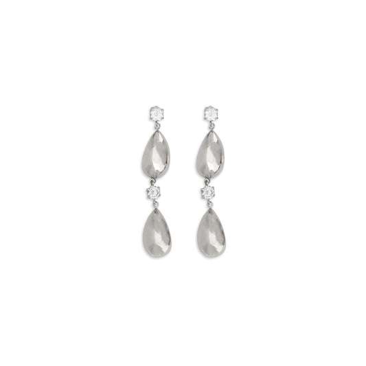 Magda Butrym Silver Brass Earrings