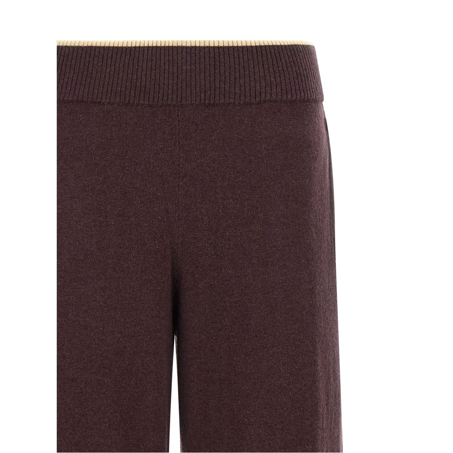 PINKO Purple Wool Casual Pants