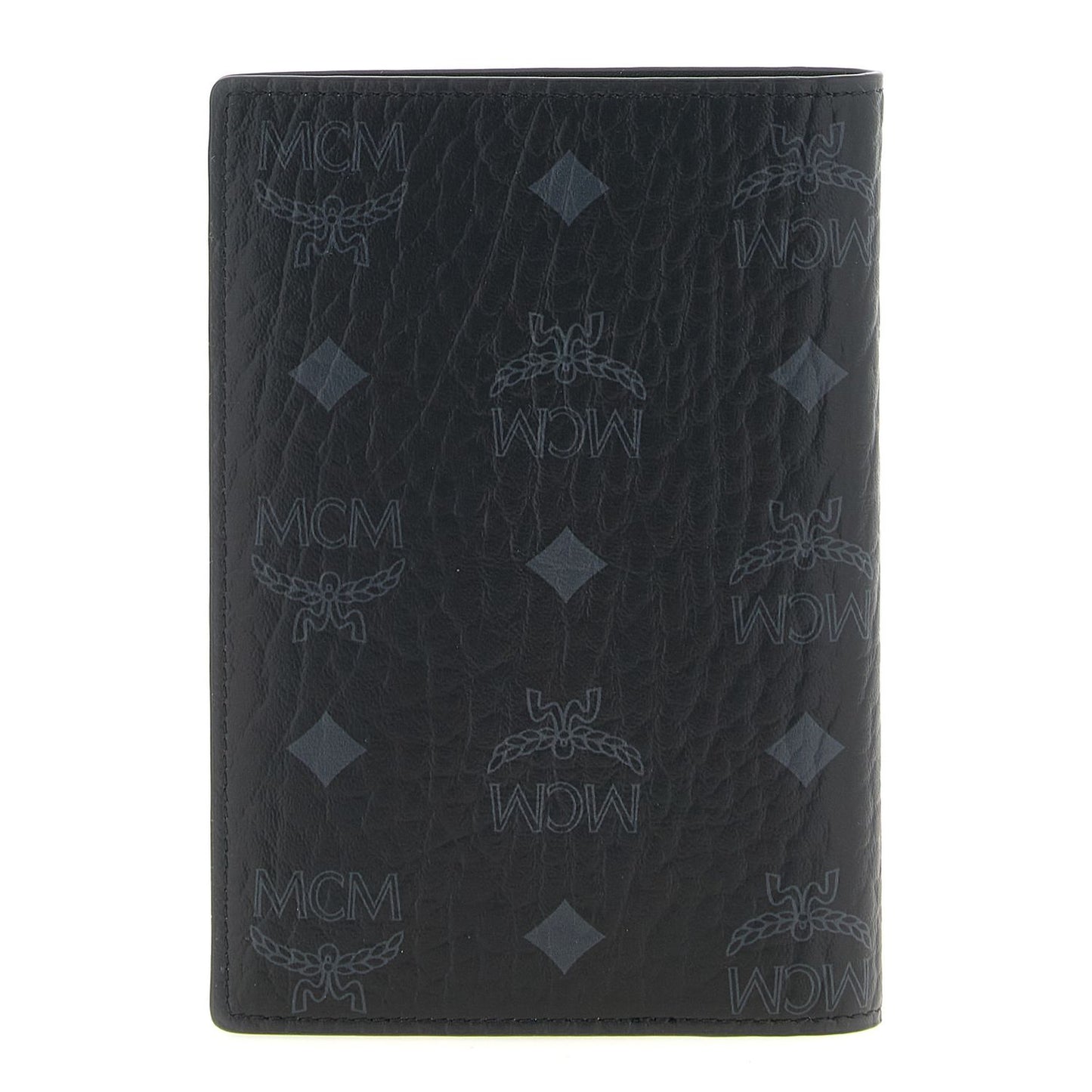 MCM Black Polyethylene Wallet