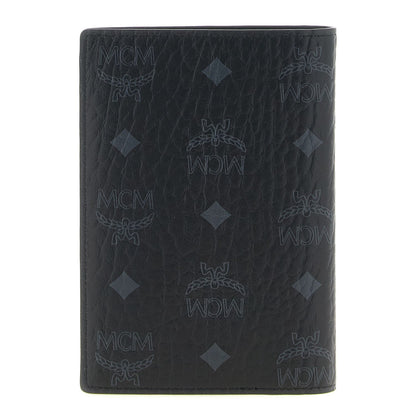 MCM Black Polyethylene Wallet