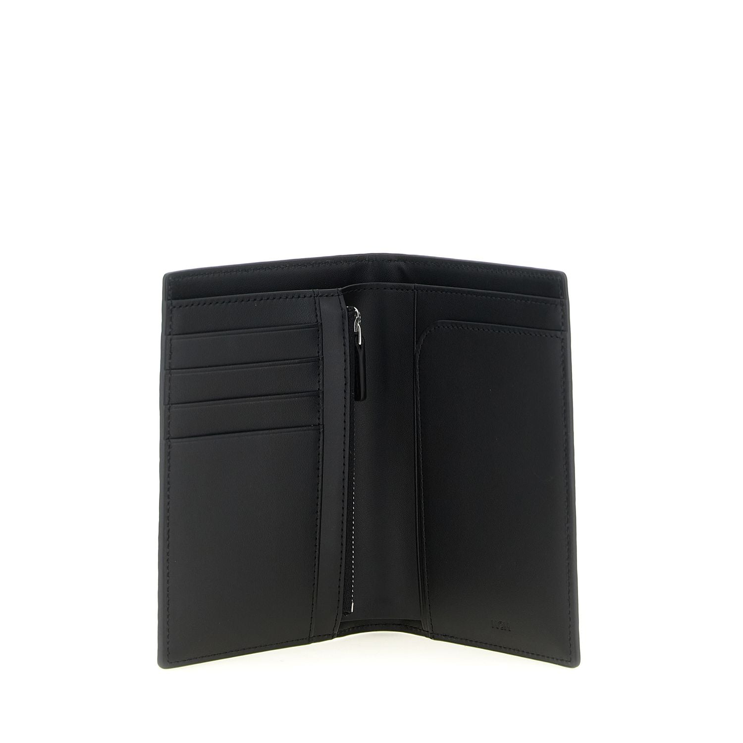 MCM Black Polyethylene Wallet