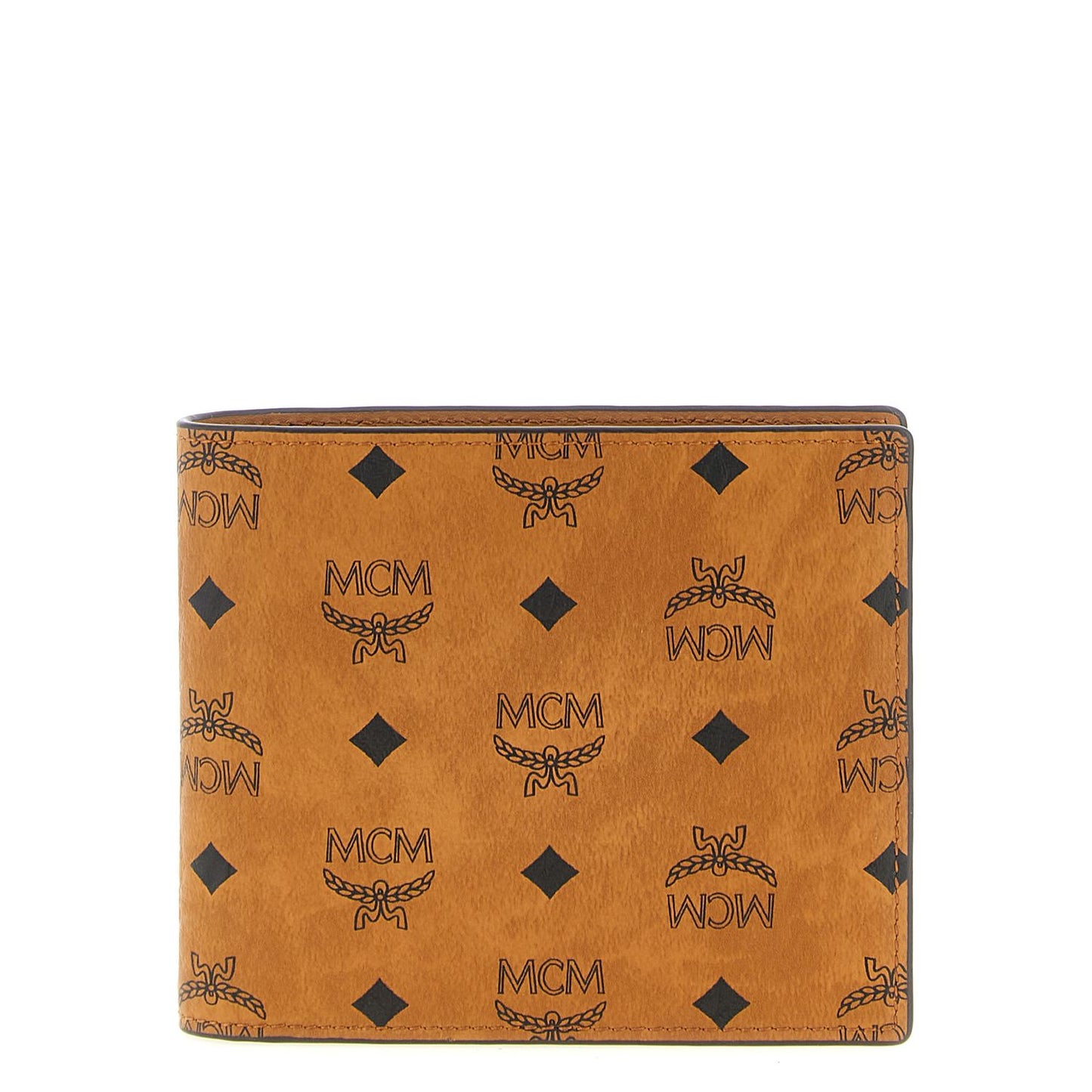 MCM Brown Polyethylene Wallet