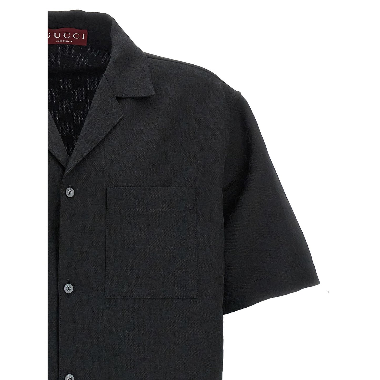 Gucci Black Linen Blouse