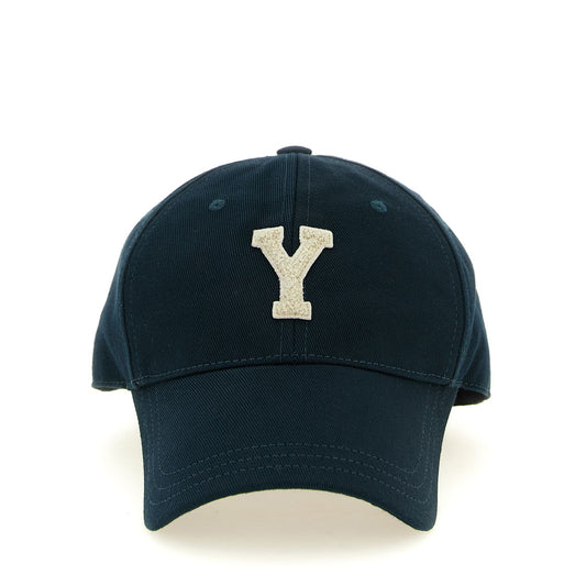 Saint Laurent Bicolor Cotton Cap (Baseball Hat)