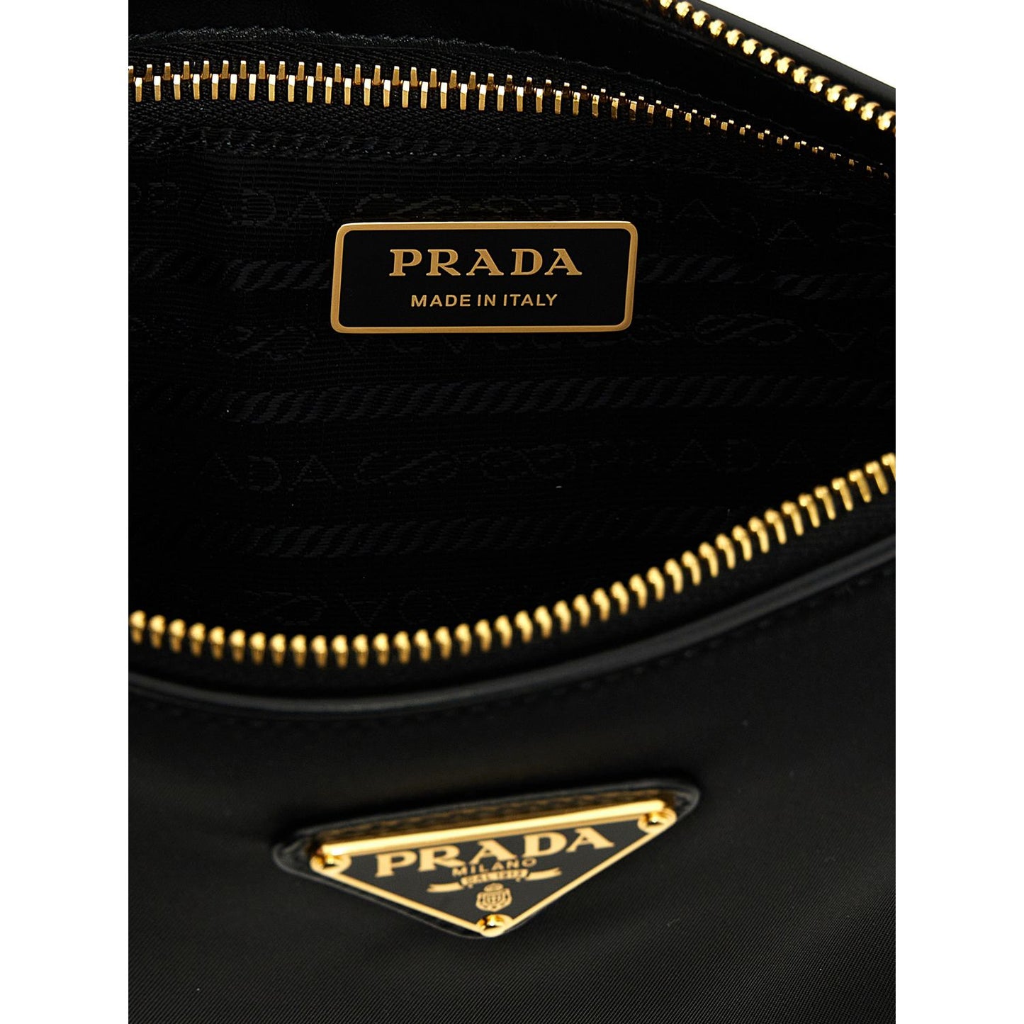 Prada Black Polyamide Shoulder Bag