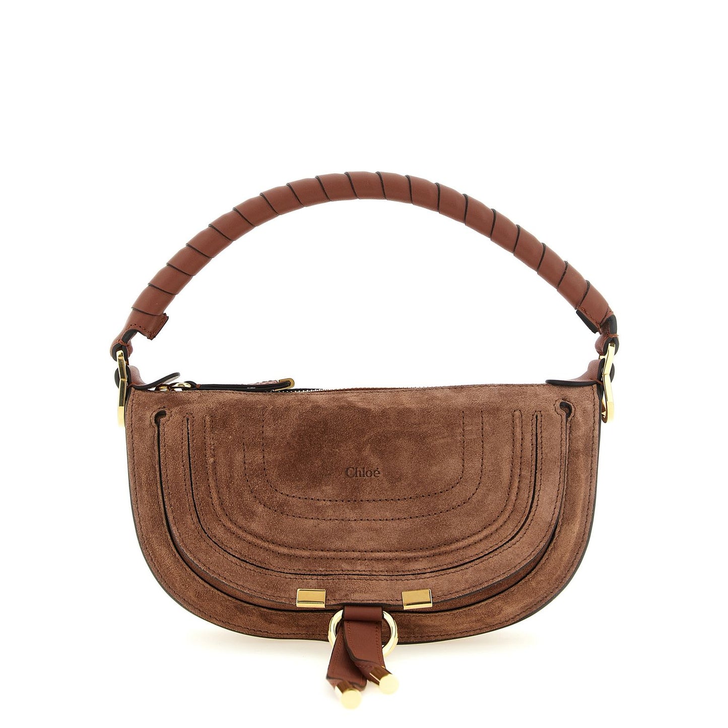 Chloé Brown Calfskin Shoulder Bag