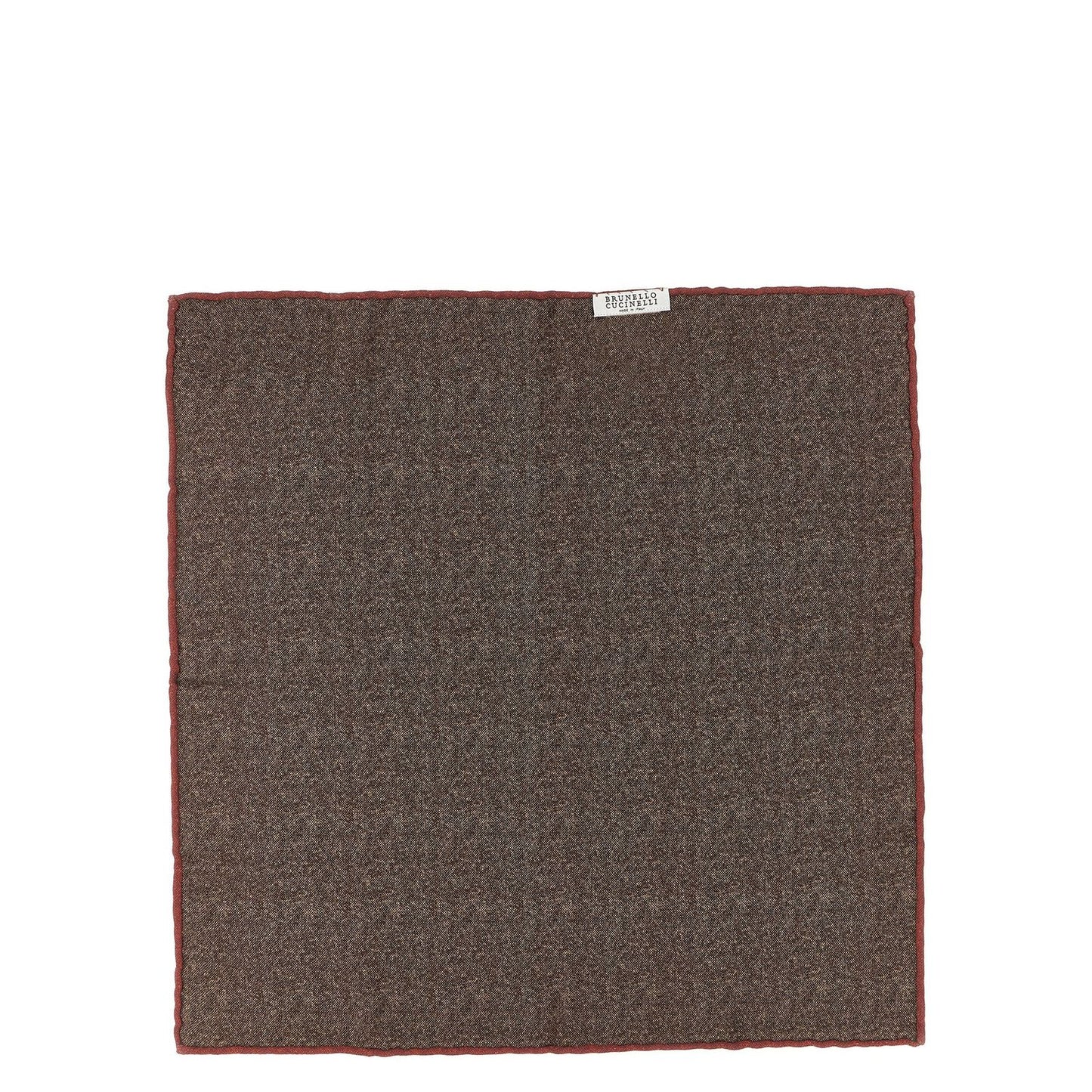 Brunello Cucinelli Brown Silk Scarf