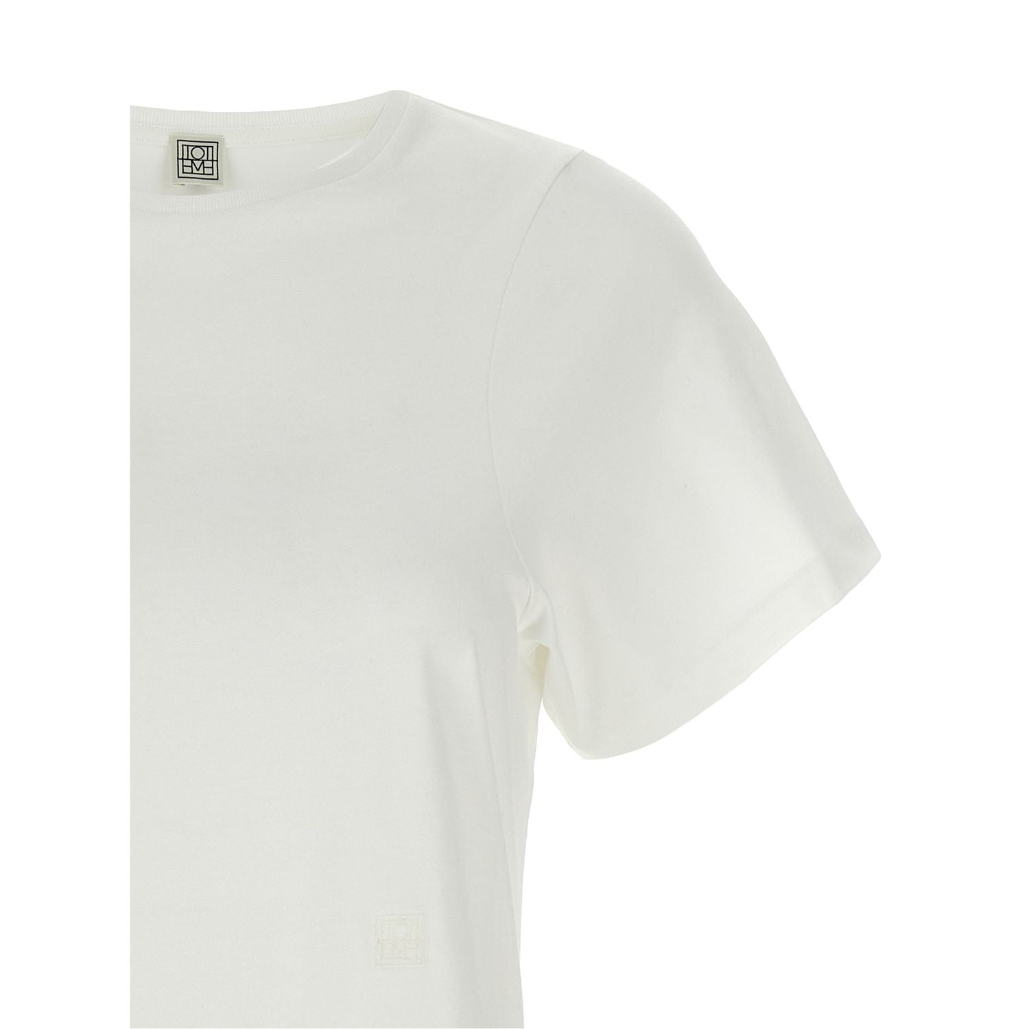 TOTEME White Cotton T-Shirt