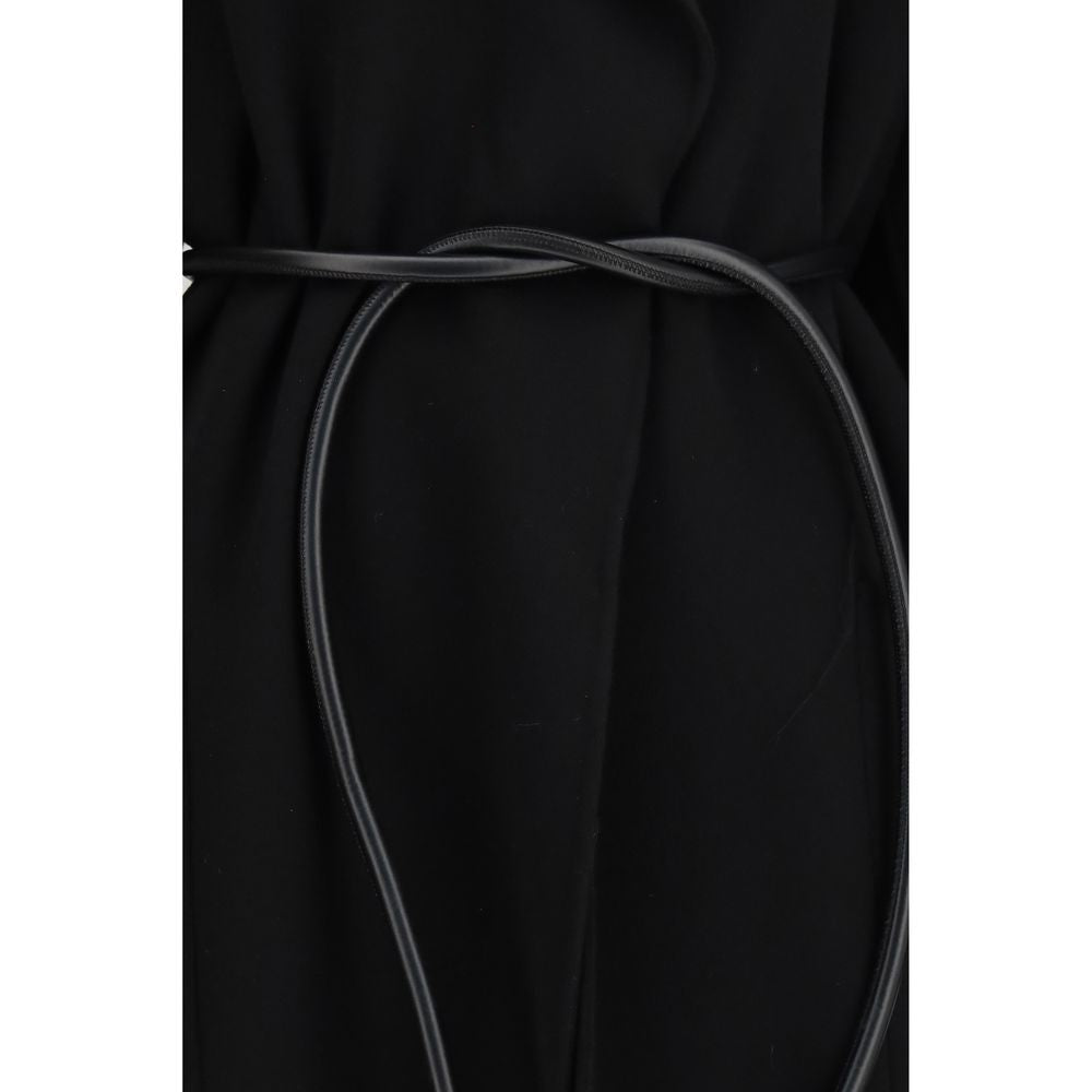 Max Mara Black Wool Oves Aries Coat