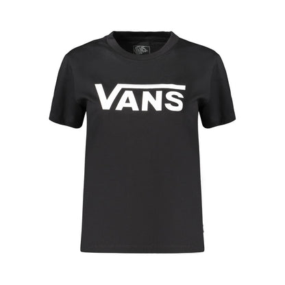 Vans Black Cotton Women's T-Shirt