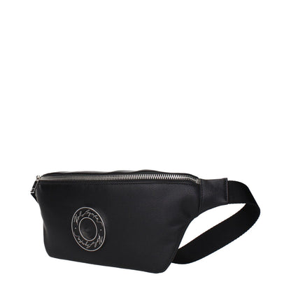 Karl Lagerfeld Black Leather Backpack