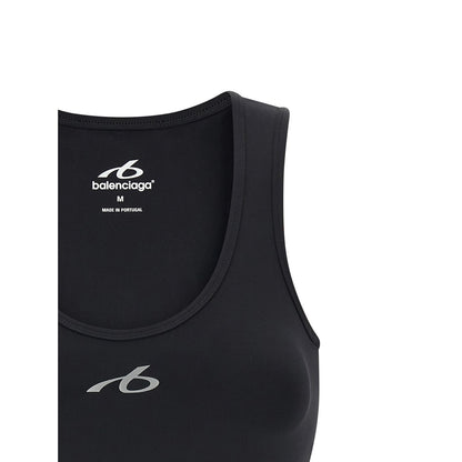 Balenciaga Black Polyamide Sport Bra