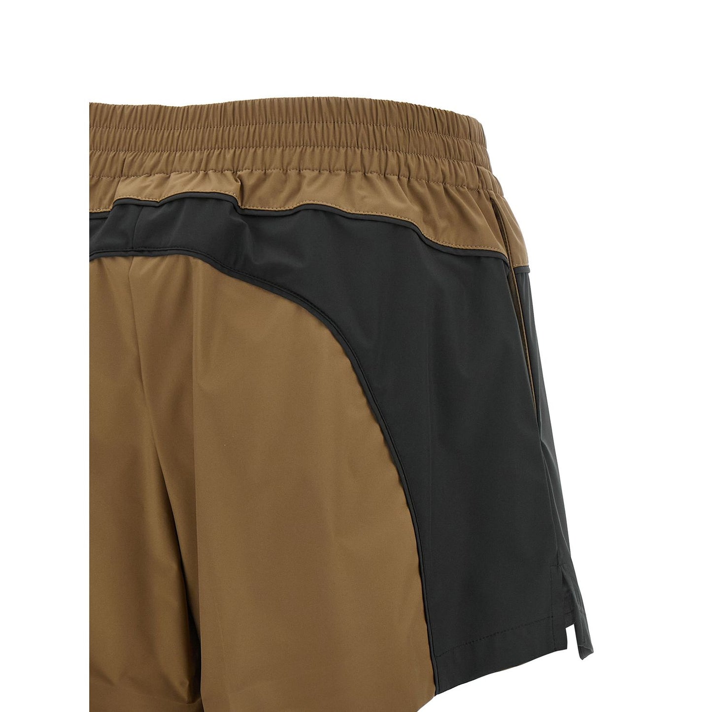 Balenciaga Brown Polyester Bermuda Shorts