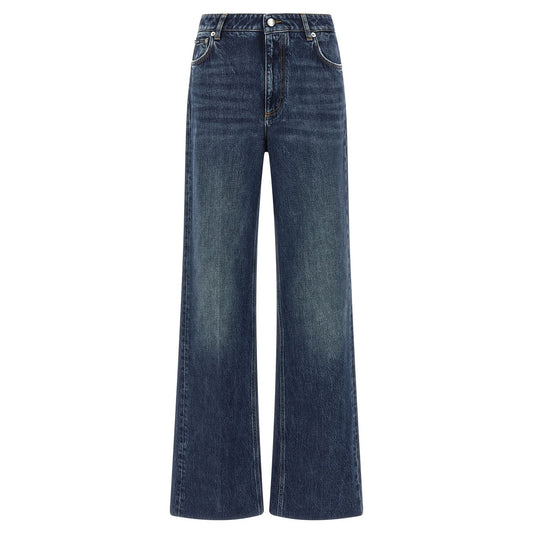Dolce & Gabbana Blue Cotton Jeans Denim