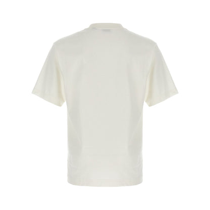 Burberry White Cotton T-Shirt