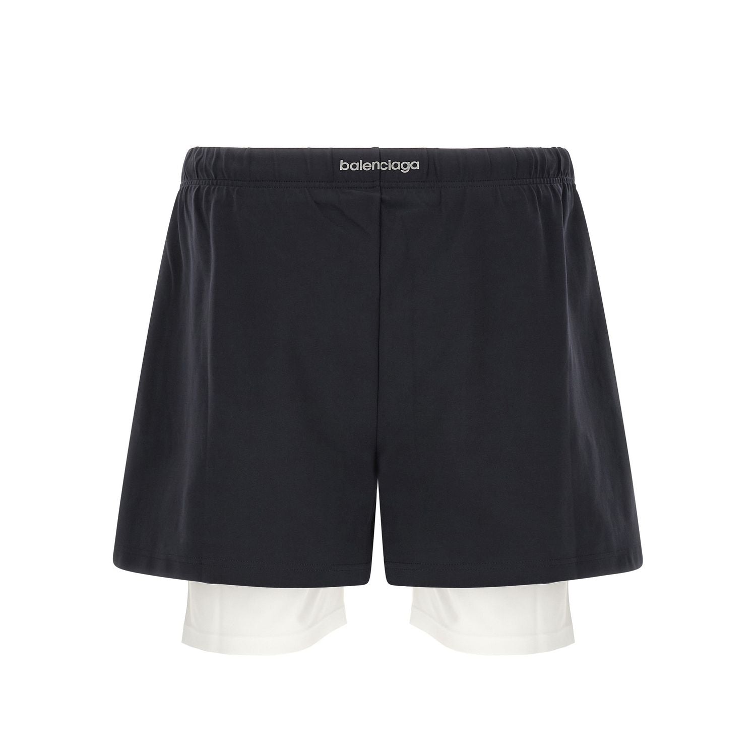 Balenciaga Bicolor Polyamide Bermuda Shorts