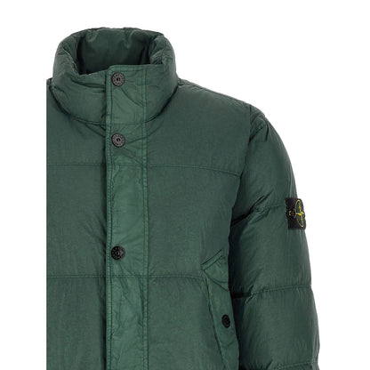 Stone Island Bicolor Polyamide Full-Length Jacket
