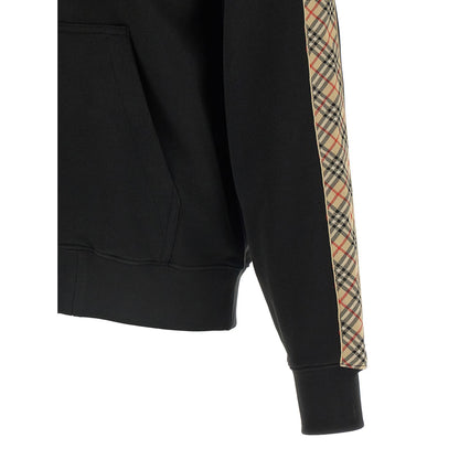 Burberry Black Cotton Sweatshirt